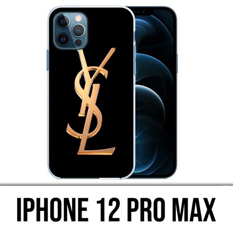 cover iphone 12 pro max yves saint laurent|IPHONE 15 CASE IN LEATHER .